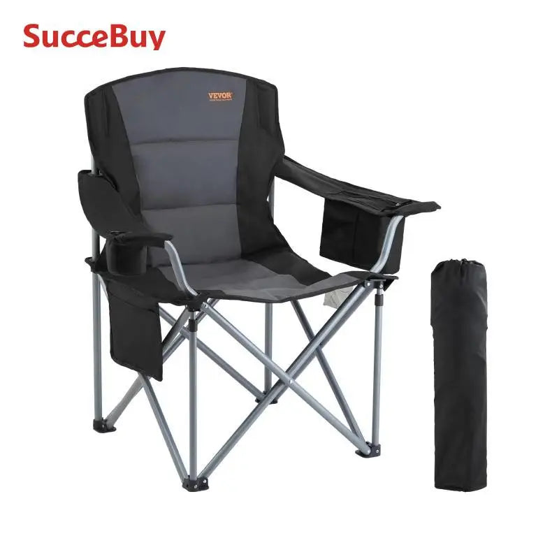 SucceBuy Outdoor Camping Chair 350lbs High Load Ultralight Folding Chair Portable Beach Hiking Picnic Travel Seat Fishing Tool