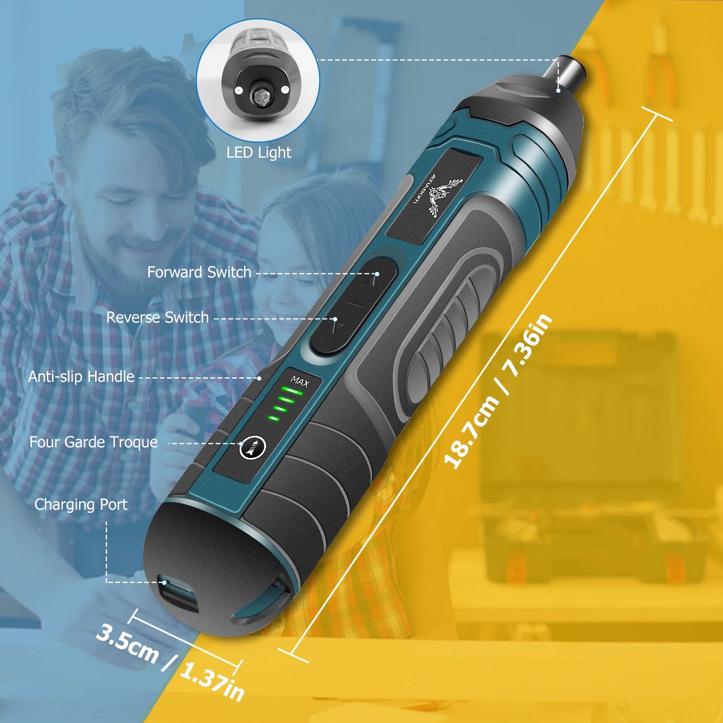 3.6V cordless electric screwdriver set mini multifunctional precision wireless charging screwdriver charging drill tools