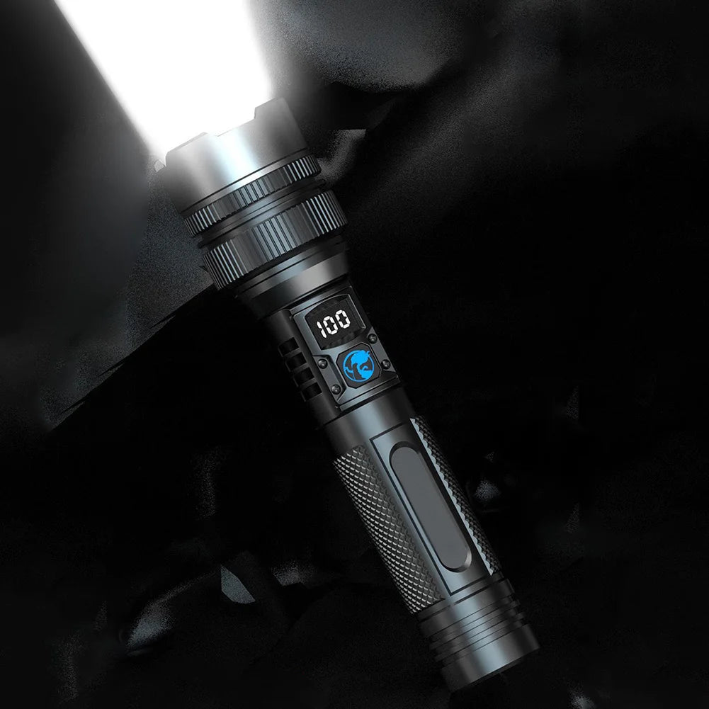 LED Rechargeable Flashlight 500 Lumens Flash Light Torch for Camping Hiking Outdoor Home Emergency